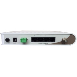 SUN-GE9204R1 GEPON ONU (Data + CATV) (4 x 10/100Base-T Port + 1 x CATV RF Port)
